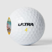 De boot golfballen (Logo)