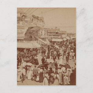 De boot in Atlantic City Briefkaart