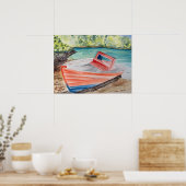 De boot poster (Keuken)
