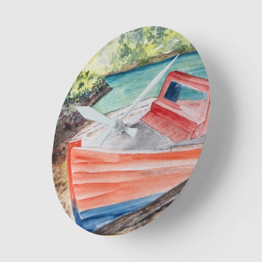 De boot ronde klok (Hoek)