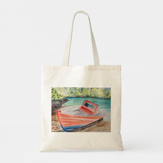 De boot tote bag (Achterkant)