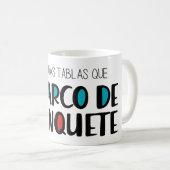 De boot van Chanquete Koffiemok (Voorkant rechts)