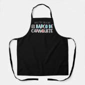 De boot van Chanquete Schort (Voorkant)
