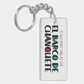 De boot van Chanquete Sleutelhanger (Voorkant Links)