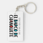 De boot van Chanquete Sleutelhanger (achterkant)