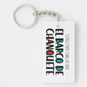 De boot van Chanquete Sleutelhanger (Voorkant)
