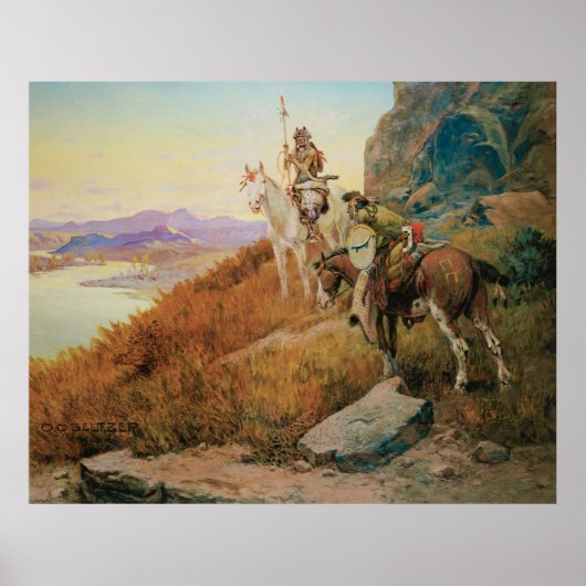 De boot van de blanke man by OC Seltzer Poster (Voorkant)