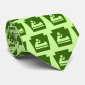 De Boot van de hoeksteen - de Achtergrond van het Stropdas (Opgerold)