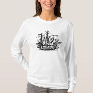 De boot van Ferdinand Magellan 'Victoria' T-shirt
