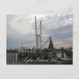 De Boot van garnalen Briefkaart
