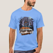 De boot van Halloween Ghosts & Bats T-shirt (Voorkant)