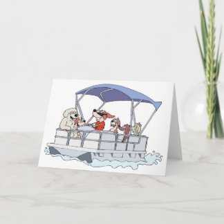 De Boot van het ponton Kaart