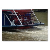 De Boot van het Wiel van het peddel FlashCards voo Kaart (Voorkant)