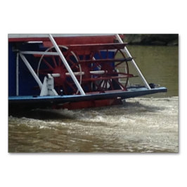 De Boot van het Wiel van het peddel FlashCards voo Kaart