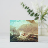 De boot van Tynemouth Bay Briefkaart (Staand voorkant)