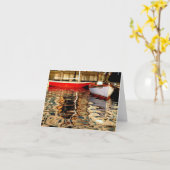 De bootbezinningen van het zeil kaart (Gele Bloem)