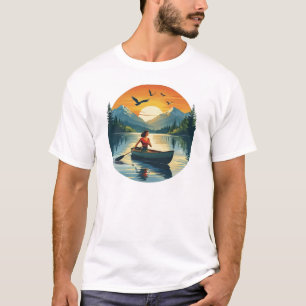 De bootende vrouw t-shirt
