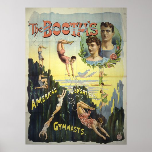 De Booths Gymnasts Poster (Voorkant)