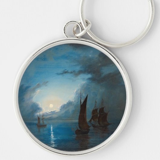 De bootnatuur van Marcus Larson Sleutelhanger (Voorkant)