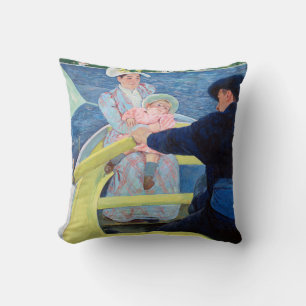 De bootreis, Mary Cassatt Kussen