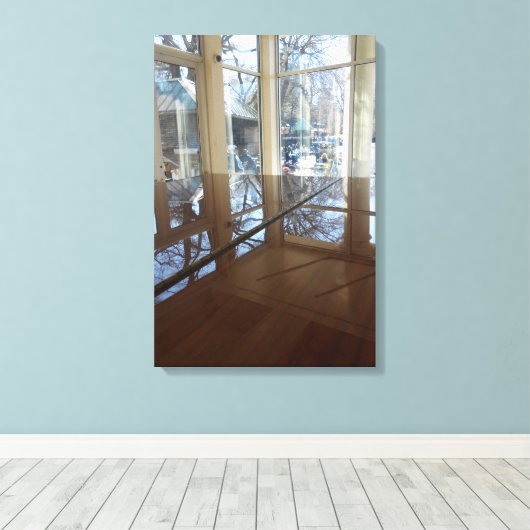 De bootslang canvas afdruk (Insitu (Houten vloer))