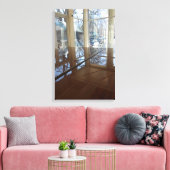 De bootslang canvas afdruk (Insitu (Woonkamer))