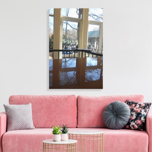 De bootslang canvas afdruk (Insitu (Woonkamer))