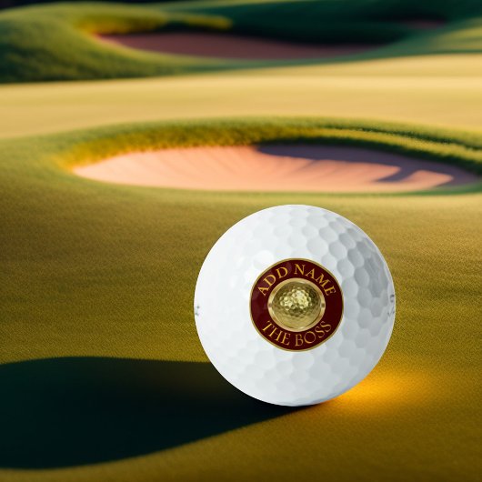 De borden - de gepersonaliseerde Titleist Pro V1 G Golfballen