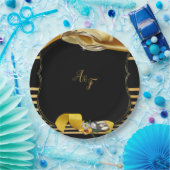 De Borden van de Great Gatsby Party Papieren Bordje (Feest)