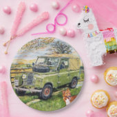 De Borden van de Partij van de Vrachtwagen van Papieren Bordje (Feest)