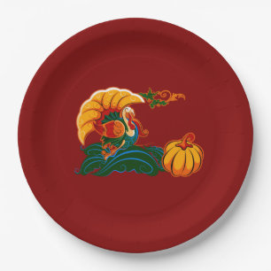 De Borden van de Thanksgiving van het Ontwerp van Papieren Bordje