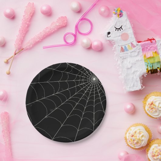 De Borden van het document - Spiderweb + De Papieren Bordje (Feest)