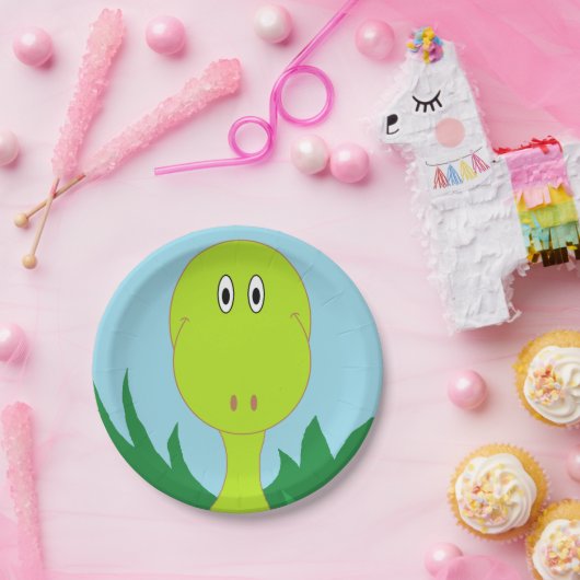 De Borden van het Document van de "dinosaurus" Papieren Bordje (Feest)