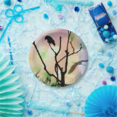 De Borden van Lonely Crow Paper Papieren Bordje (Feest)