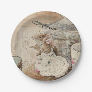 De Borden van muistapier Papieren Bordje