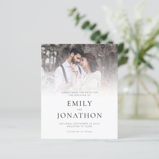 De Borg van de Foto van de begroting QR Code Wedde (Staand voorkant)