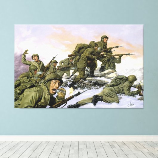 De Borinquenten van Dominic D'Andrea Print (Insitu (Houten vloer))