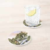 De Borinquenten van Dominic D'Andrea Zandsteen Onderzetter (Zijkant)