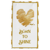 De Born to Shine Wit en Goud Kleine Cadeautas (Voorkant)