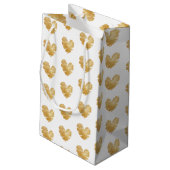 De Born to Shine Wit en Goud Kleine Cadeautas (Achterkant Gekanteld)