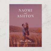 De borpte Band van de Bekleding bewaart de Datum Briefkaart (Voorkant)