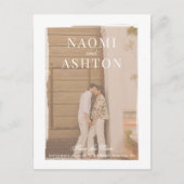 De borpte Band van de Bekleding bewaart de Datum Briefkaart (Voorkant)