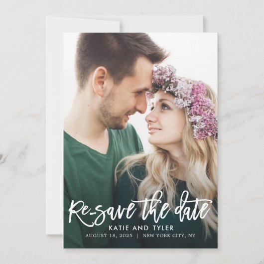 De borstel EDITABLE KLEUR van het Charm verandert  Bedankkaart (Voorkant)