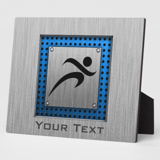 De borstel van de Metaal kijkt lopend Fotoplaat (Zijkant)