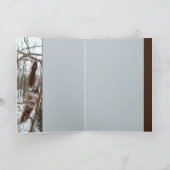 De Borstelige Sprinkhaan van de winter Kaart (Binnen)