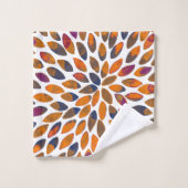 De borstelslagen van de waterverf - roestvast effe bad handdoek (Wasdoekje)