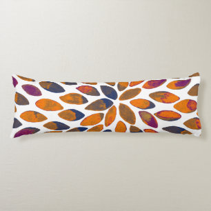 De borstelslagen van de waterverf - roestvast effe lichaamskussen