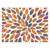 De borstelslagen van de waterverf - roestvast effe tafelkleed (Voorkant (Horizontaal))