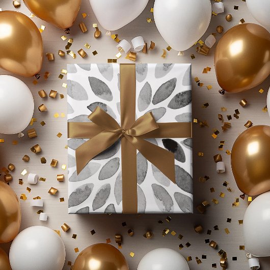 De borstelslagen van de waterverf - zwart-wit inpakpapier vel