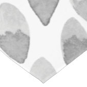 De borstelslagen van de waterverf - zwart-wit tafelkleed (Gekanteld)